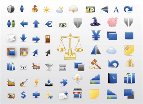 1,638 Clipart Icons .